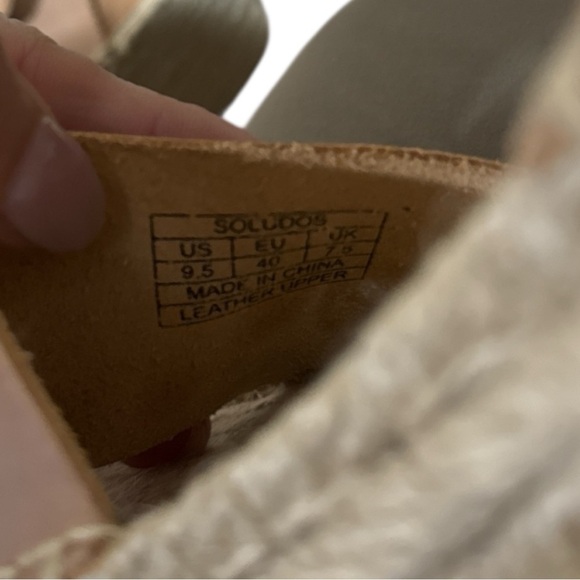 EUC - Soludos minorca high platform sandal - Size 9.5 - Picture 7 of 7